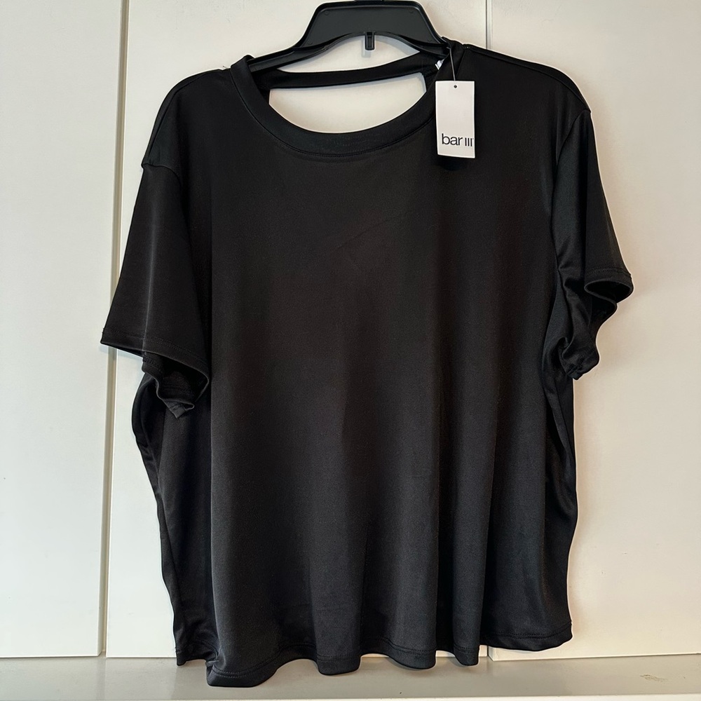 Bar III Black Women's Top